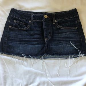 American Eagle Denim Mini Skirt